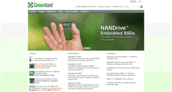 Desktop Screenshot of greenliant.com